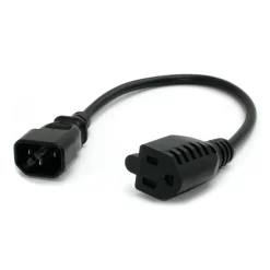 StarTech.com PAC100 Computer Power Cord, 1 ft