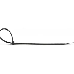 StarTech.com 1000 Pack 10" Cable Ties - Black Extra Large Nylon/Plastic Zip Ties Adjustable Network Cable Wraps UL TAA