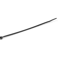 StarTech.com 1000 Pack 10" Cable Ties - Black Extra Large Nylon/Plastic Zip Ties Adjustable Network Cable Wraps UL TAA