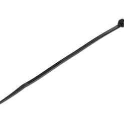 StarTech.com 100 Pack 6" Cable Ties - Black Medium Nylon/Plastic Zip Ties Adjustable Network Cable Wraps UL TAA