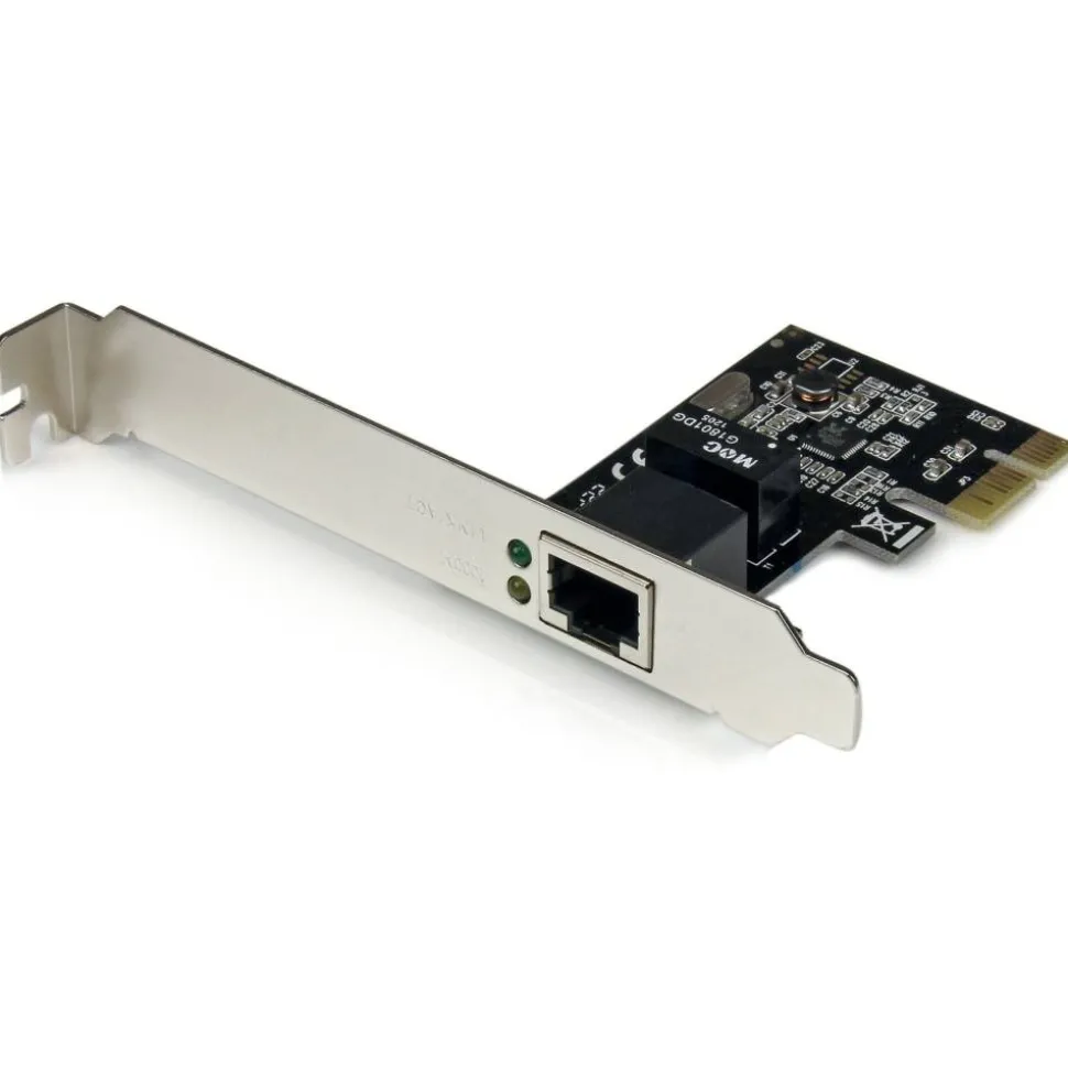 StarTech.com 1 Port PCI Express PCIe Gigabit Network Server Adapter NIC Card