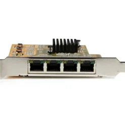 StarTech.com 4-Port PCI Express Gigabit Network Adapter Card