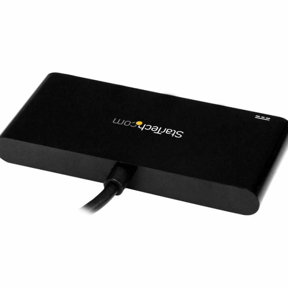 StarTech.com 4 Port USB C Hub with 4x USB Type-A USB 3.0 SuperSpeed 5Gbps - 60W Power Delivery Passthrough - HB30C4AFPD