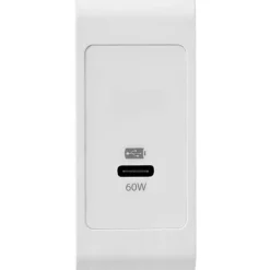 StarTech.com 1 Port USB-C Wall Charger with 60W of Power Delivery - 2 Year Warranty - USB C Portable Charger (WCH1C)