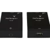 StarTech.com 1 Port USB 2.0 Over Cat5 or Cat6 Extender Kit - 165ft (50m) - USB Extender - USB to Ethernet Extender