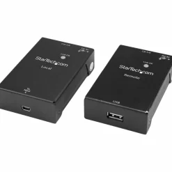 StarTech.com 1 Port USB 2.0 Over Cat5 or Cat6 Extender Kit - 165ft (50m) - USB Extender - USB to Ethernet Extender