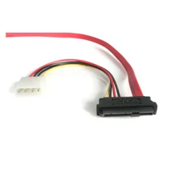 StarTech.com S18in SAS 29 Pin to SATA Cable with LP4 Power - Connect a SAS hard drive to a SATA controller. - SAS729PW18