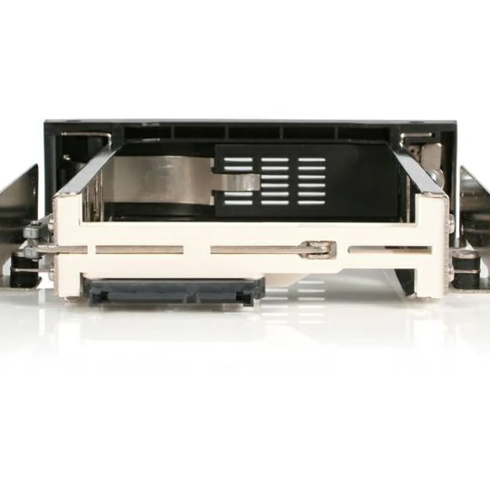 StarTech.com StarTech.com 5.25" Tray-Less SATA Hot-Swap Hard Drive Bay - Storage mobile rack - black