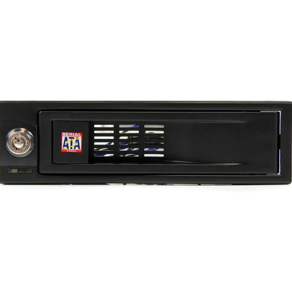 StarTech.com StarTech.com 5.25" Tray-Less SATA Hot-Swap Hard Drive Bay - Storage mobile rack - black