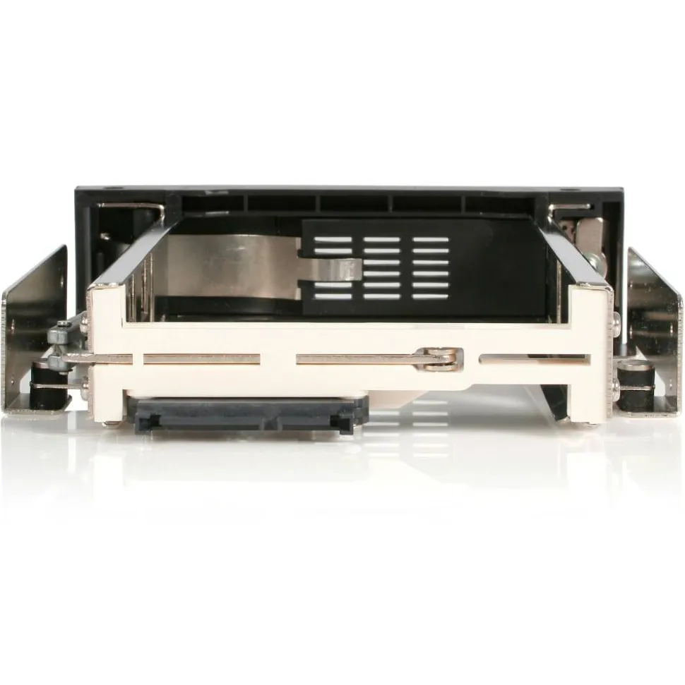 StarTech.com StarTech.com 5.25" Tray-Less SATA Hot-Swap Hard Drive Bay - Storage mobile rack - black