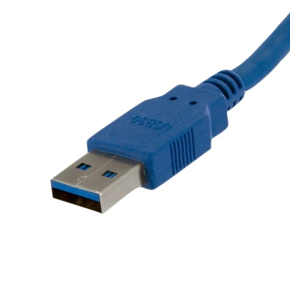 StarTech.com SuperSpeed USB 3.0 (5Gbps) Cable A to B - USB 3.0 A (M) to USB 3.0 B (M) - 480 MBytes/s or 4.8 Gbps - USB3SAB3