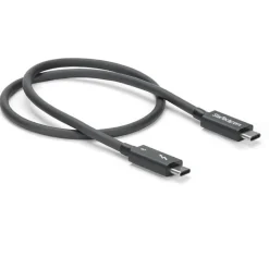 StarTech.com Thunderbolt 3 Cable - 40Gbps - Daisy Chainable - Passive - USB C Cable - USB-C Thunderbolt to Thunderbolt Cable - TBLT34MM50CM