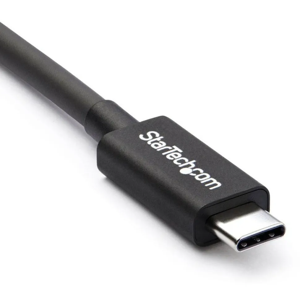 StarTech.com Thunderbolt 3 Cable - 40Gbps - Daisy Chainable - Passive - USB C Cable - USB-C Thunderbolt to Thunderbolt Cable - TBLT34MM50CM