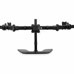 StarTech.com Triple Monitor Stand - Crossbar - Steel & Aluminum - - ARMBARTRIO2