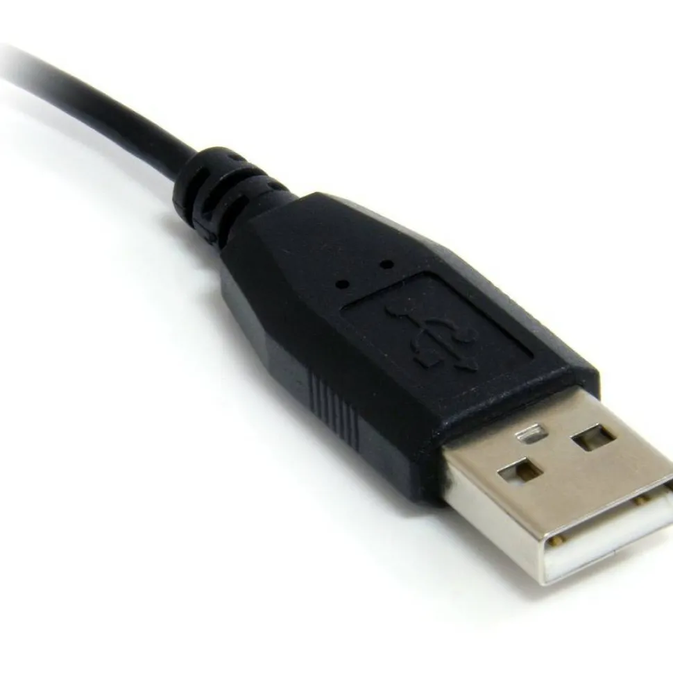 StarTech.com USB cable - 4 pin USB Type A (M) - Right Angle Micro USB Type B (M) - 90 cm - Charge and sync Micro USB devices, even in tight spaces