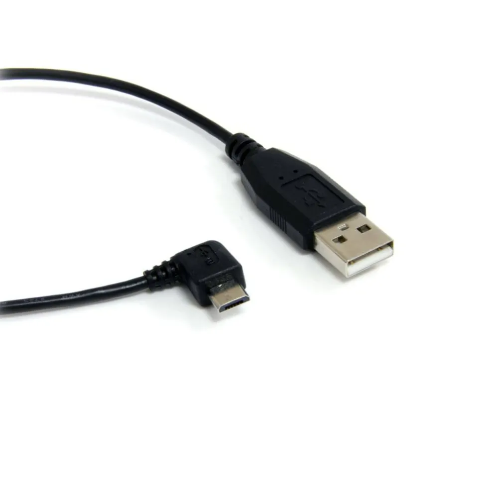StarTech.com USB cable - 4 pin USB Type A (M) - Right Angle Micro USB Type B (M) - 90 cm - Charge and sync Micro USB devices, even in tight spaces