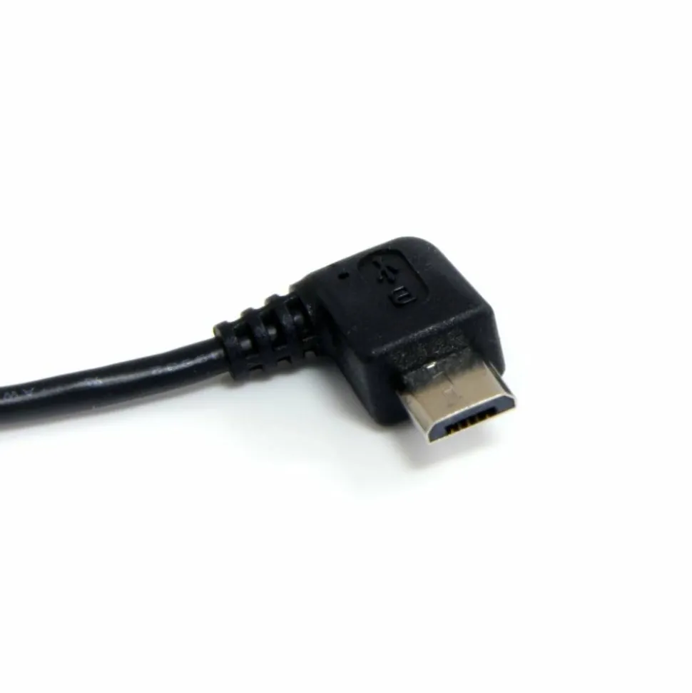 StarTech.com USB cable - 4 pin USB Type A (M) - Right Angle Micro USB Type B (M) - 90 cm - Charge and sync Micro USB devices, even in tight spaces