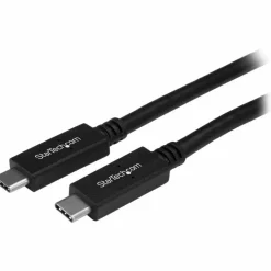 StarTech.com USB C Cable - 3ft/1m - 10 Gbps - 4K - USB-IF - Charge and Sync - USB Type C to Type C Cable - USB31CC1M
