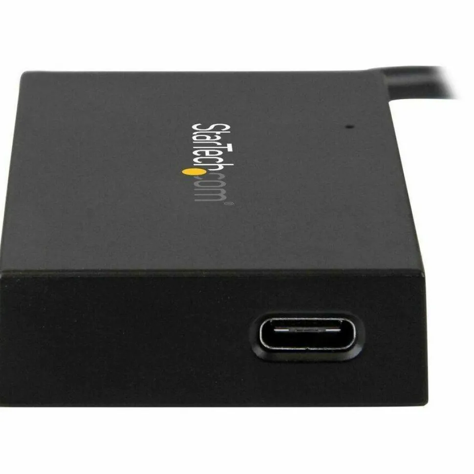 StarTech.com USB C Hub - 4 Port USB-C to USB-A (3x) and USB-C (1x) - Bus Powered USB Hub - USB Type C Hub - Port Expander