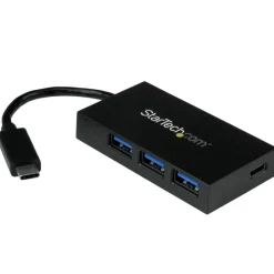 StarTech.com USB C Hub - 4 Port USB-C to USB-A (3x) and USB-C (1x) - Bus Powered USB Hub - USB Type C Hub - Port Expander