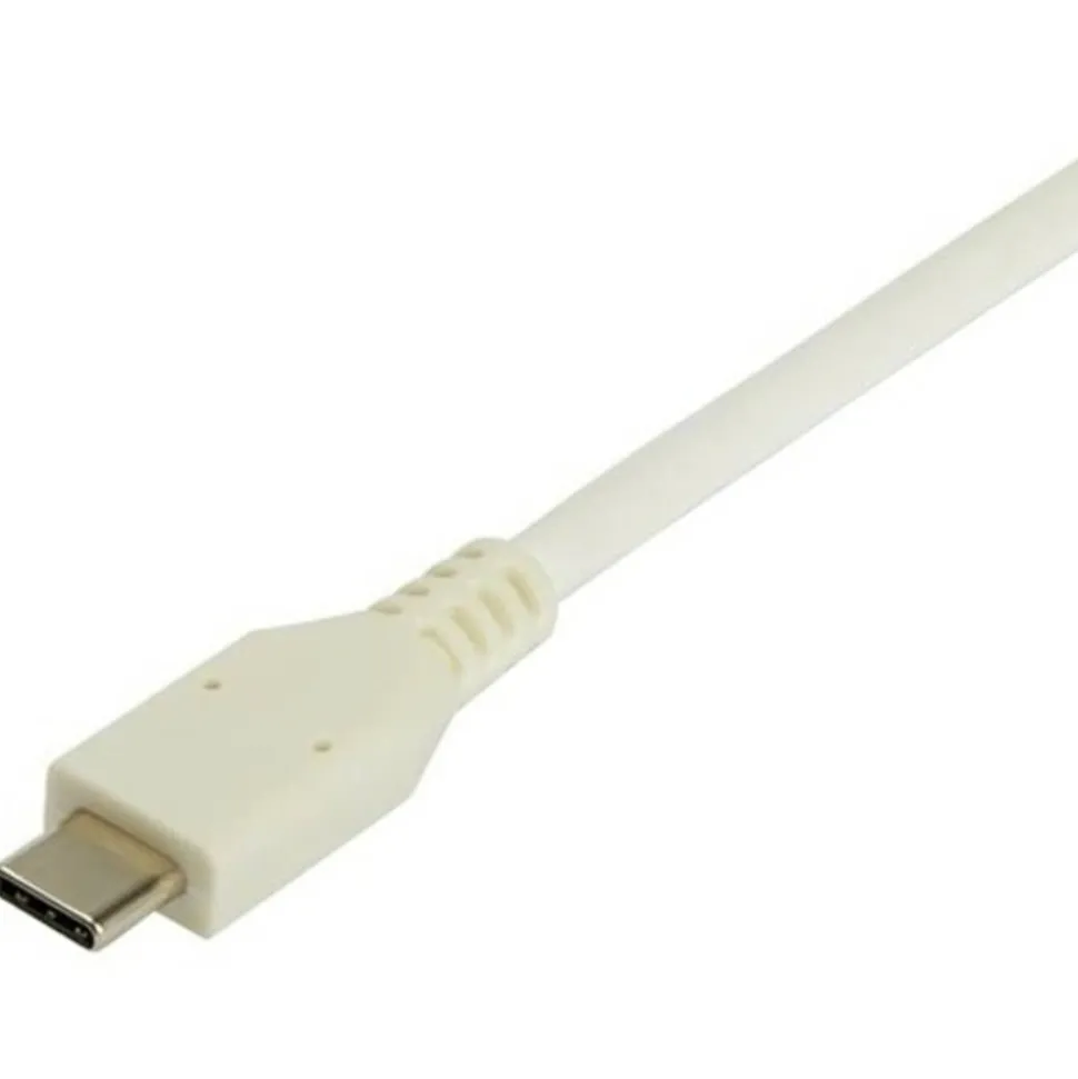 StarTech.com USB C To Gigabit Ethernet Adapter With USB A Port, White