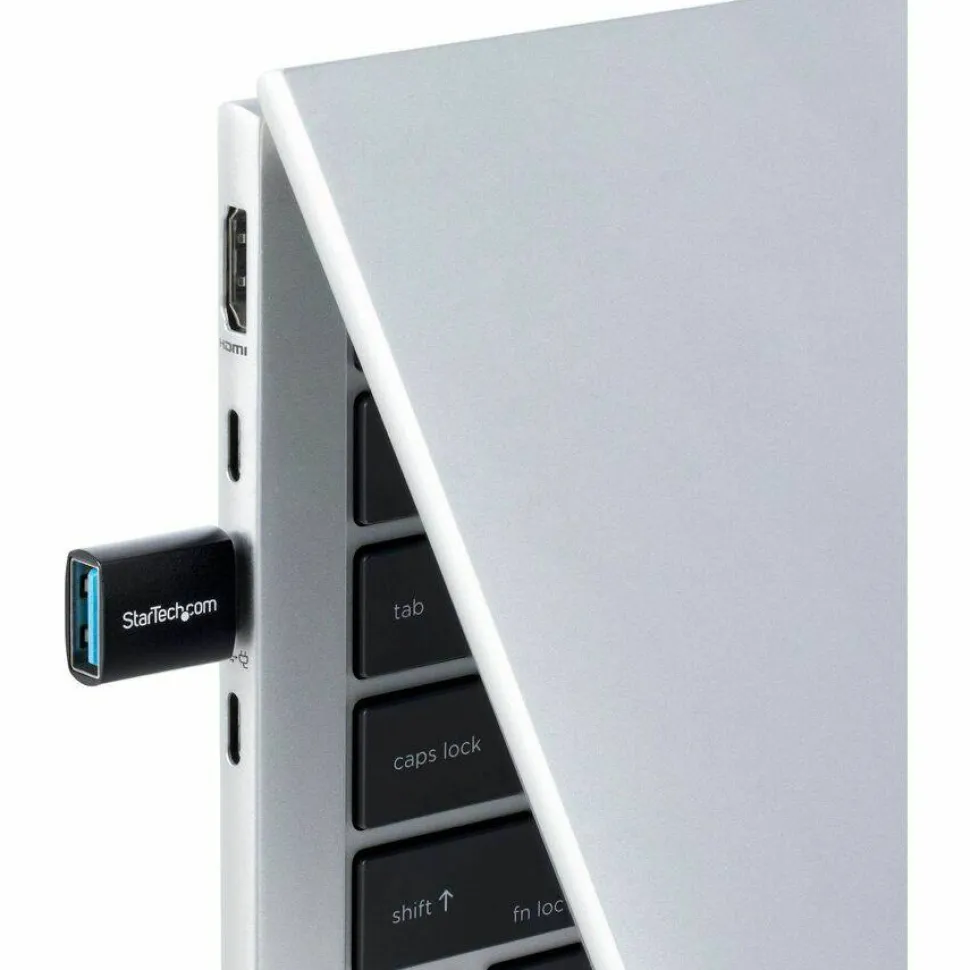 StarTech.com USB-C to USB-A Adapter, USB 5Gbps, Compact USB-C Male to USB-A Female Adapter, Durable Metal Housing, M/F