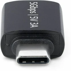 StarTech.com USB-C to USB-A Adapter, USB 5Gbps, Compact USB-C Male to USB-A Female Adapter, Durable Metal Housing, M/F