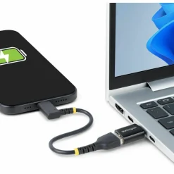 StarTech.com USB-C to USB-A Adapter, USB 5Gbps, Compact USB-C Male to USB-A Female Adapter, Durable Metal Housing, M/F