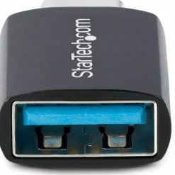 StarTech.com USB-C to USB-A Adapter, USB 5Gbps, Compact USB-C Male to USB-A Female Adapter, Durable Metal Housing, M/F