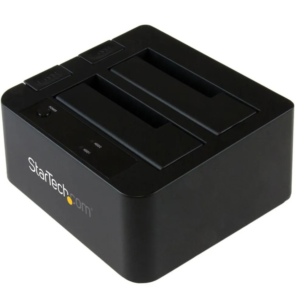 StarTech.com USB 3.1 (10Gbps) Dual-Bay Dock for 2.5"/3.5" SATA SSD/HDDs with UASP - SDOCK2U313