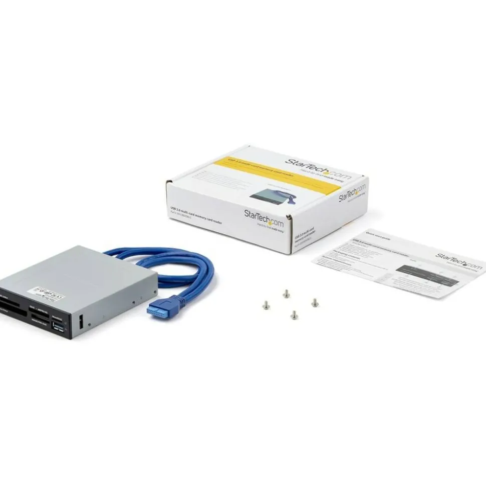 StarTech.com USB 3.0 Internal Multi-Card Reader with UHS-II Support - SD/Micro SD/MS/CF Memory Card Reader - 35FCREADBU3