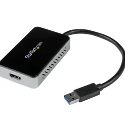 StarTech.com USB 3.0 To HDMI External Video Card Multi Monitor Adapter With 1-Port USB Hub