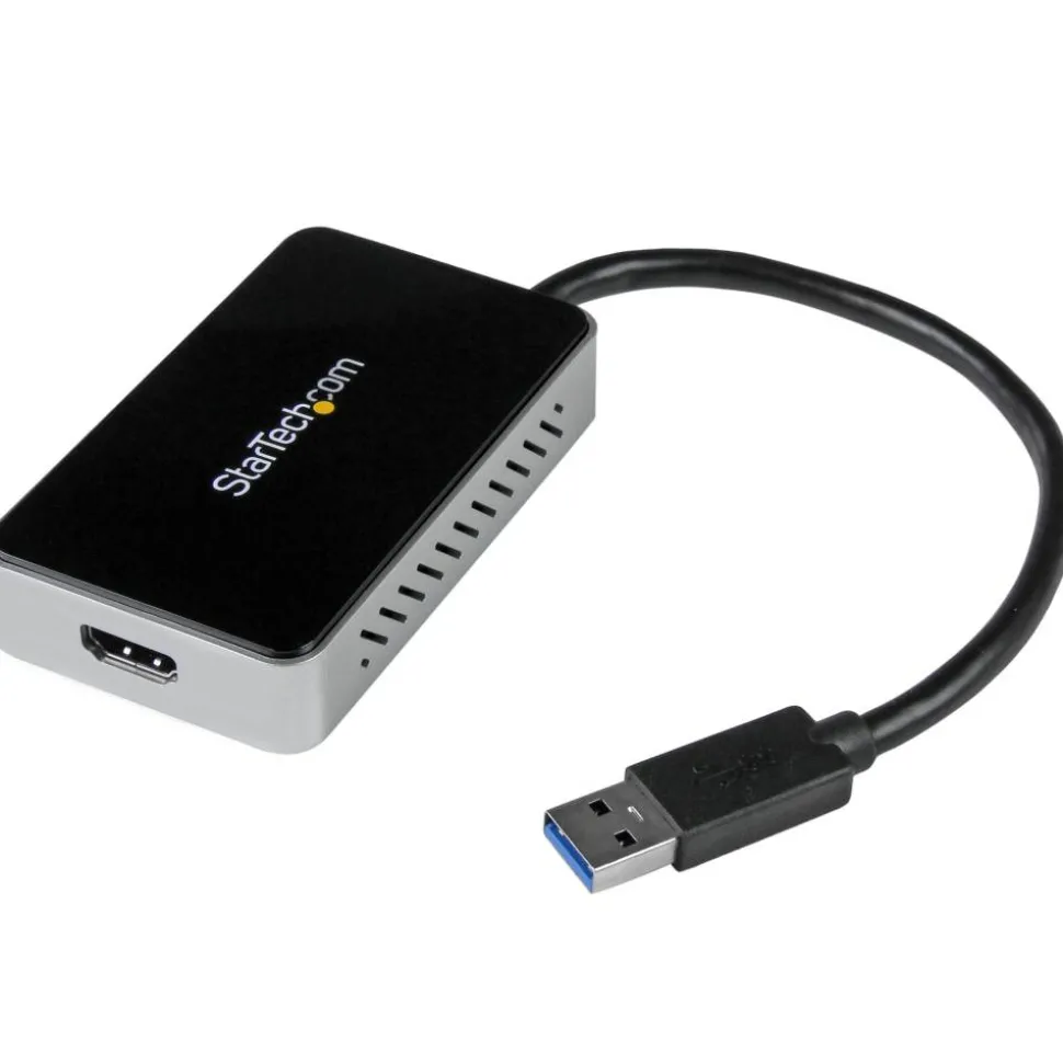 StarTech.com USB 3.0 To HDMI External Video Card Multi Monitor Adapter With 1-Port USB Hub