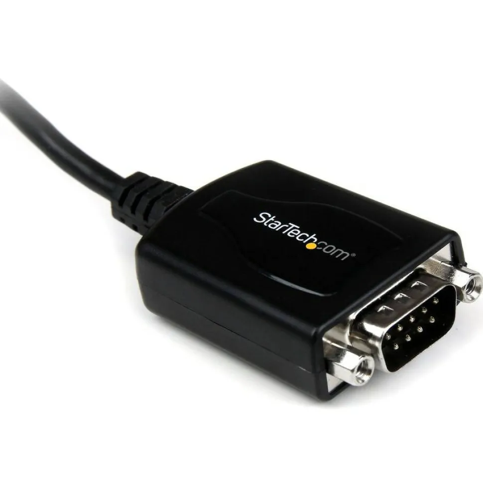 StarTech.com USB to Serial Adapter - Prolific PL-2303 - COM Port Retention - USB to RS232 Adapter Cable - ICUSB232PRO
