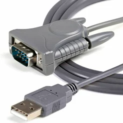 StarTech.com USB to Serial Adapter - 3 ft/1m - with DB9 to DB25 Pin Adapter - Prolific PL-2303 - USB to RS232 Adapter Cable (ICUSB232DB25)