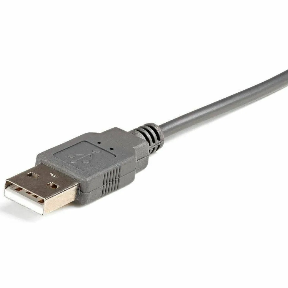 StarTech.com USB to Serial Adapter - 3 ft/1m - with DB9 to DB25 Pin Adapter - Prolific PL-2303 - USB to RS232 Adapter Cable (ICUSB232DB25)
