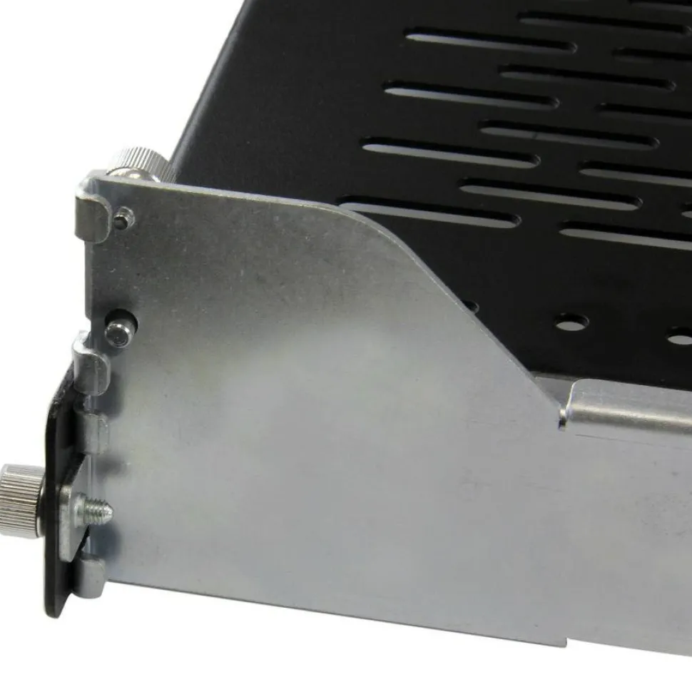 StarTech.com 2U Vented Sliding Rack Shelf w/ Cable Management Arm & Adjustable Mounting Depth - 50lbs / 22.7kg