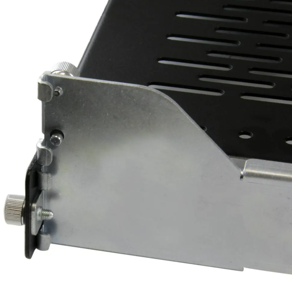 StarTech.com 2U Vented Sliding Rack Shelf w/ Cable Management Arm & Adjustable Mounting Depth - 50lbs / 22.7kg