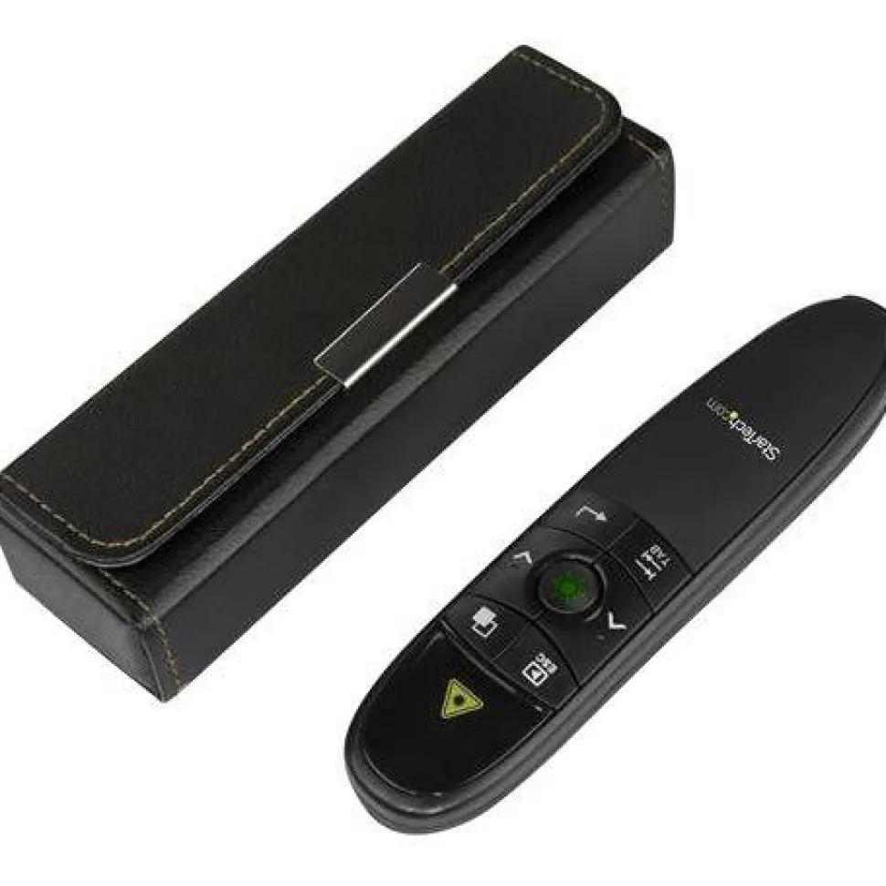 StarTech.com Wireless Presentation Remote with Green Laser Pointer - 90ft)