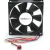 StarTech.com 80x25mm Dual Ball Bearing Computer Case Fan w/ TX3 Connector - Add additional chassis cooling with a 80mm ball bearing fan - FANBOX2