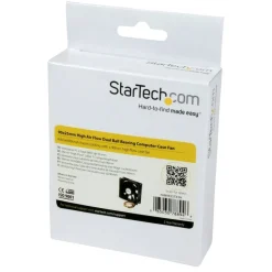StarTech.com 90x25mm High Air Flow Dual Ball Bearing PC Case Fan - Add additional chassis cooling with a 90mm high flow case fan - FAN9X25TX3H