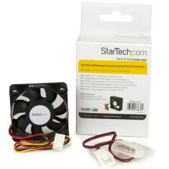 StarTech.com 50x10mm Replacement Ball Bearing Computer Case Fan TX3/LP4 Connector