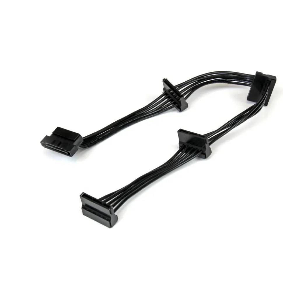 StarTech.com 4x SATA Power Splitter Adapter Cable - Add four extra SATA power outlets to your Power Supply - PYO4SATA