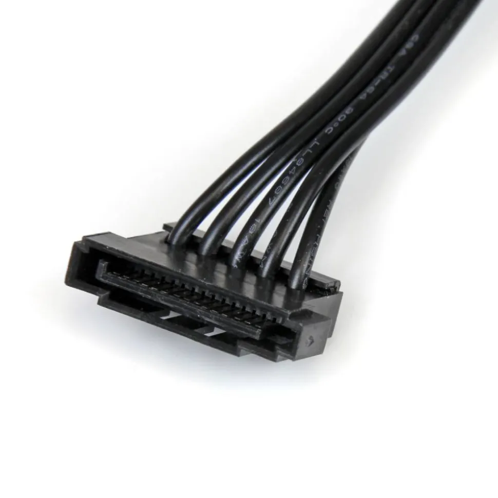 StarTech.com 4x SATA Power Splitter Adapter Cable - Add four extra SATA power outlets to your Power Supply - PYO4SATA