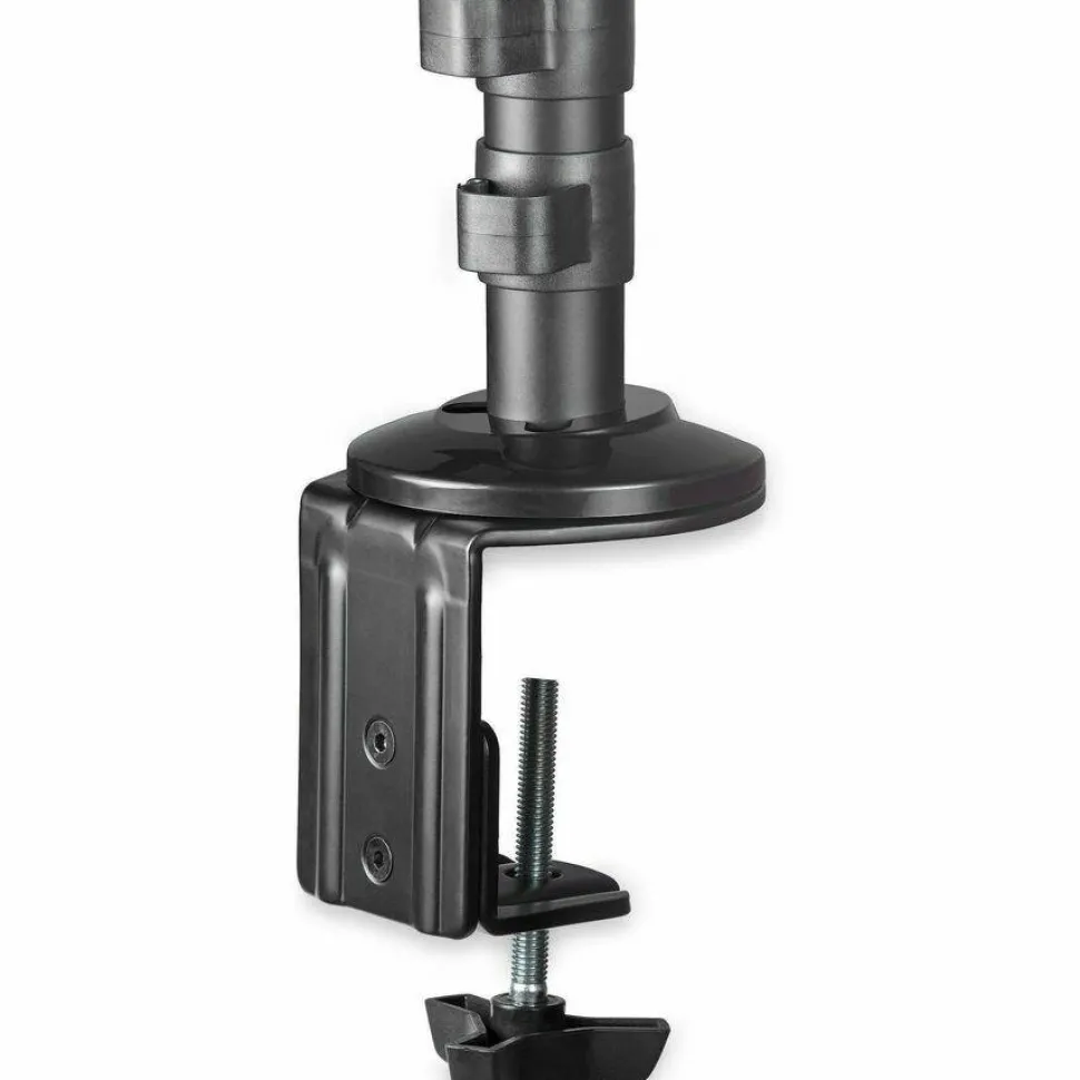 StarTech Desk-Mount Dual-Monitor Arm, For up to 27"(17.6lb/8kg) Monitors, Low Profile Design, Clamp/Grommet Mount, Dual Monitor Mount