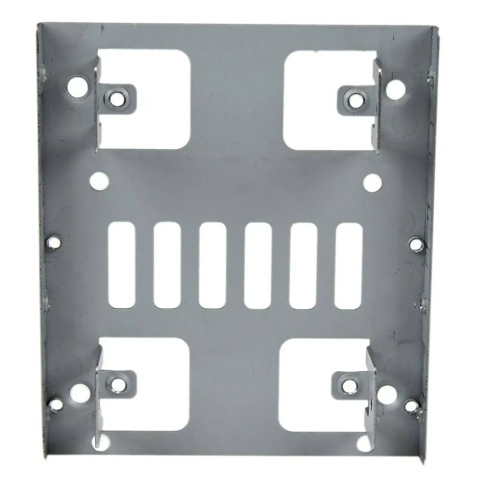StarTech Dual 2.5" to 3.5" HDD Bracket for SATA Hard Drives, 2 Drive 2.5" to 3.5" Bracket for Mounting Bay, TAA