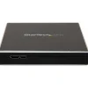 StarTech 2.5" External Hard Drive Enclosure - Supports UASP - Aluminum - USB 3.1 Enclosure - SSD/HDD Enclosure, TAA