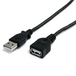 StarTech 10 ft Black USB 2.0 Extension Cable A to A - M/F