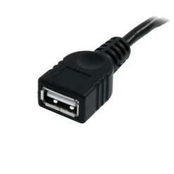 StarTech 10 ft Black USB 2.0 Extension Cable A to A - M/F