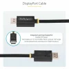 StarTech 3ft DisplayPort 2.1 Cable, VESA Certified DP80 DisplayPort Cable w/UHBR20/HDR/DSC 1.2a/HDCP 2.2, 16K/8K 60Hz, DP 2.1 Cord